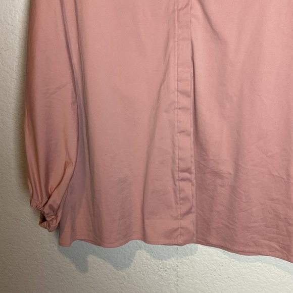 Zara mauve button-down top - Picture 4 of 6
